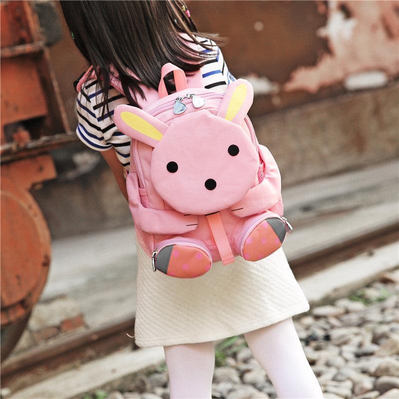 Children pack cartoon cute baby backpack 1-2-3-4 year old baby kindergarten schoolbag boy and girl shoulder bag - Almoni Express