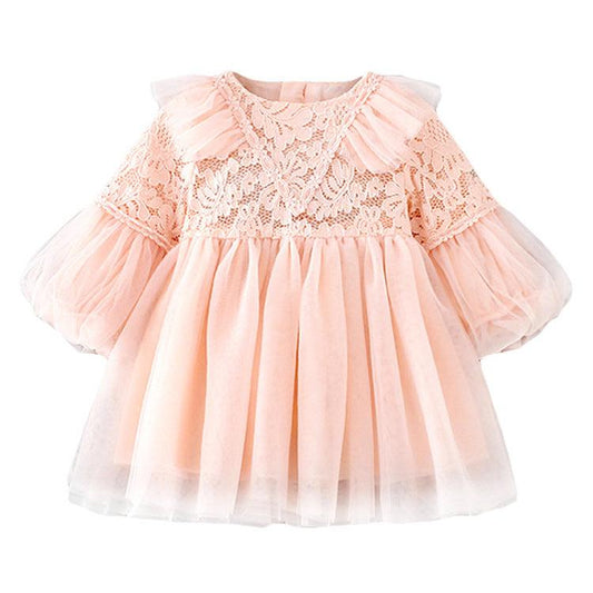 Children"s Autumn New Girl Princess Dress - Almoni Express