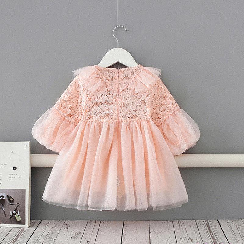 Children"s Autumn New Girl Princess Dress - Almoni Express