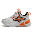 Children's basketball shoes with leather surface - Almoni Express