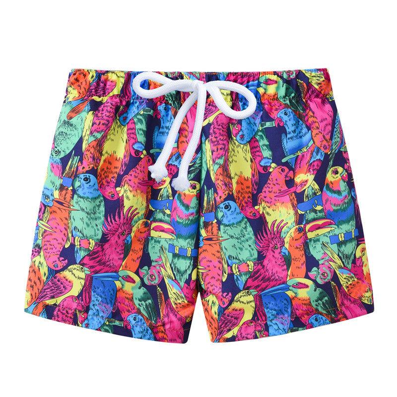 Children's Beach Pants Spring And Summer Pants Children's Fashion Casual Shorts - Almoni Express