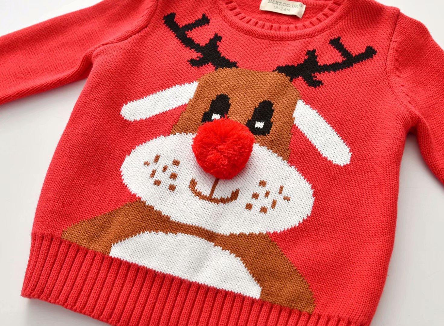 Children's Christmas sweater - Almoni Express