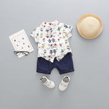 Children'S Clothing, Boys And Children'S Short-Sleeved Shorts - Almoni Express