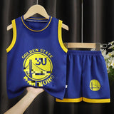 Children's Clothing Sports Basketball Wear Children's Clothing Boys' Suit - Almoni Express