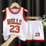 Children's Clothing Sports Basketball Wear Children's Clothing Boys' Suit - Almoni Express