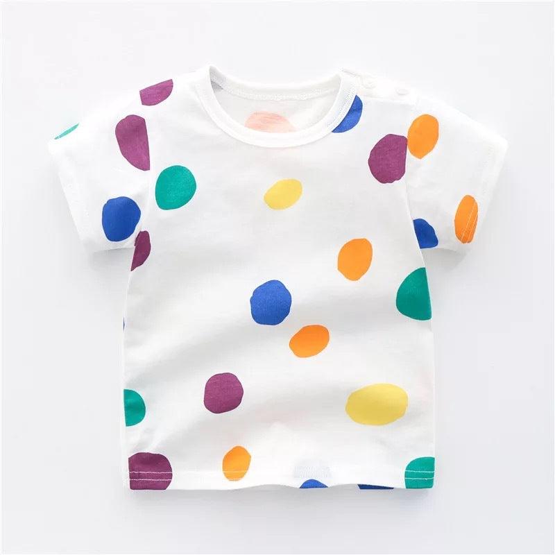 Children's cotton T-shirt - Almoni Express