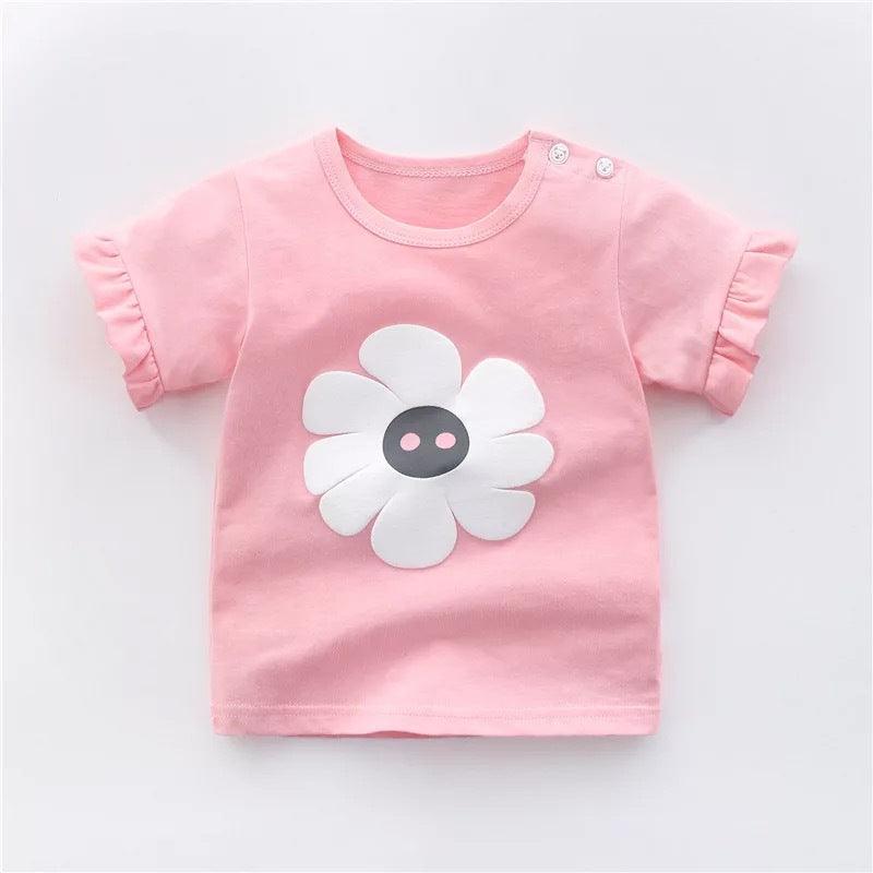 Children's cotton T-shirt - Almoni Express