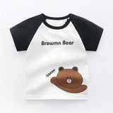 Children's cotton T-shirt - Almoni Express