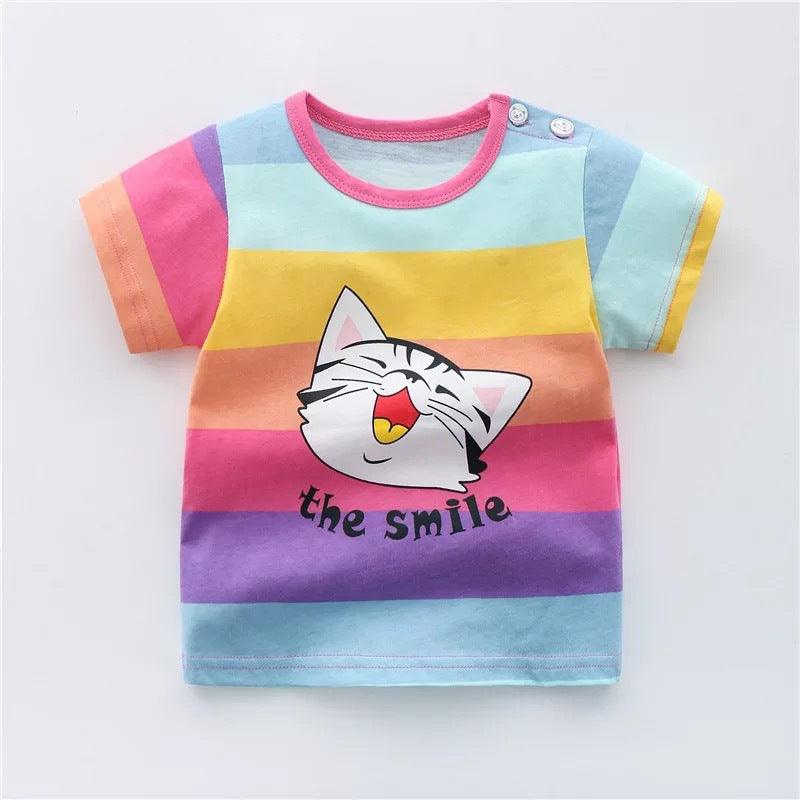 Children's cotton T-shirt - Almoni Express