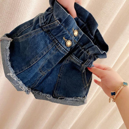 Children's Denim Shorts - Almoni Express