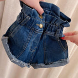 Children's Denim Shorts - Almoni Express