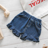 Children's Denim Shorts - Almoni Express