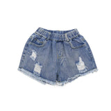 Children's Denim Shorts - Almoni Express