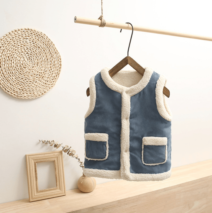 Children's down cotton vest - Almoni Express