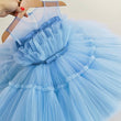 Children's Dress Fluffy Gauze Girl Princess Dress - Almoni Express