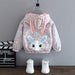 Little rabbit coat pink