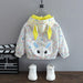 Little rabbit coat yellow