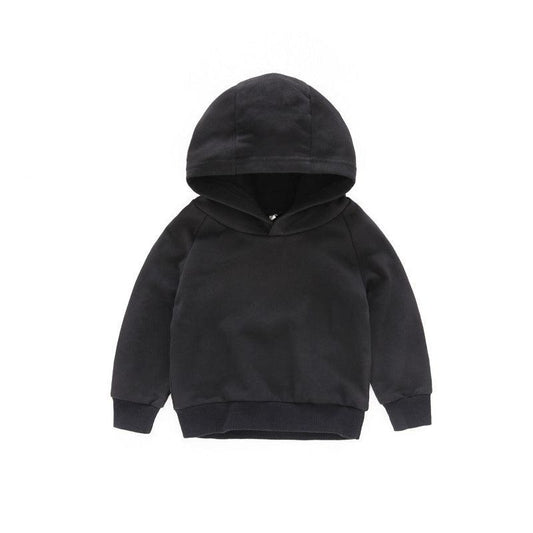 Children's hooded Pullover Sweater autumn boys' Top Girls' Autumn - Almoni Express