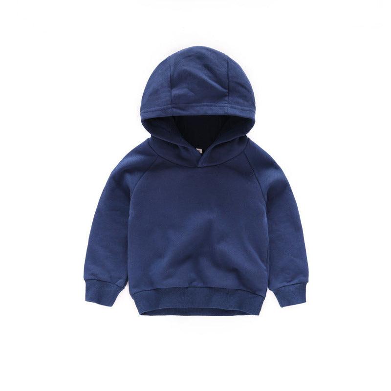 Children's hooded Pullover Sweater autumn boys' Top Girls' Autumn - Almoni Express