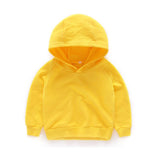 Children's hooded Pullover Sweater autumn boys' Top Girls' Autumn - Almoni Express