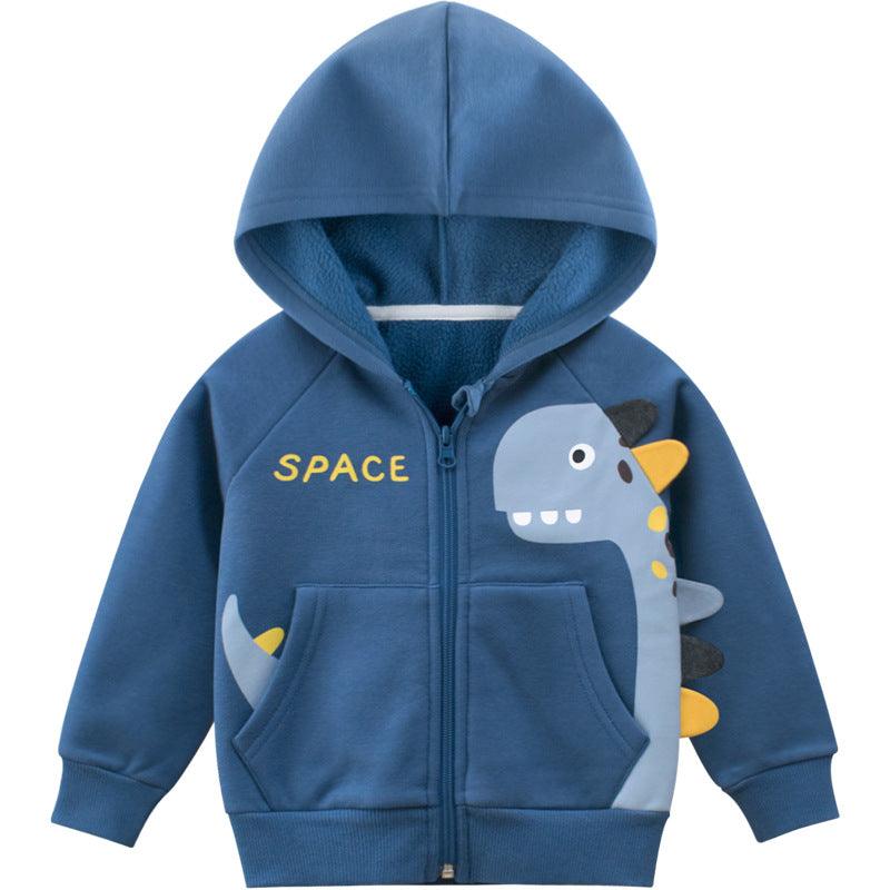 Children's Jacket Sweater Fleece Baby Boy Clothes - Almoni Express