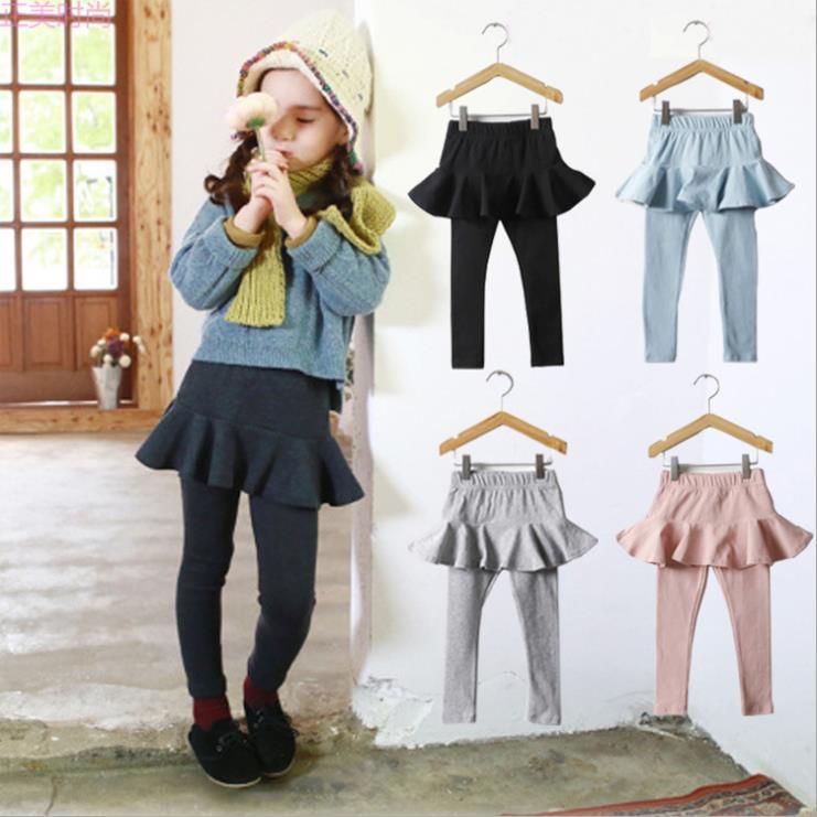 Children's Korean Version Of Non Inverted Velvet Skirt Thickened 380 Grams, Outer Wear Children's Pants - Almoni Express