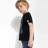 Children's letter print T-shirt - Almoni Express