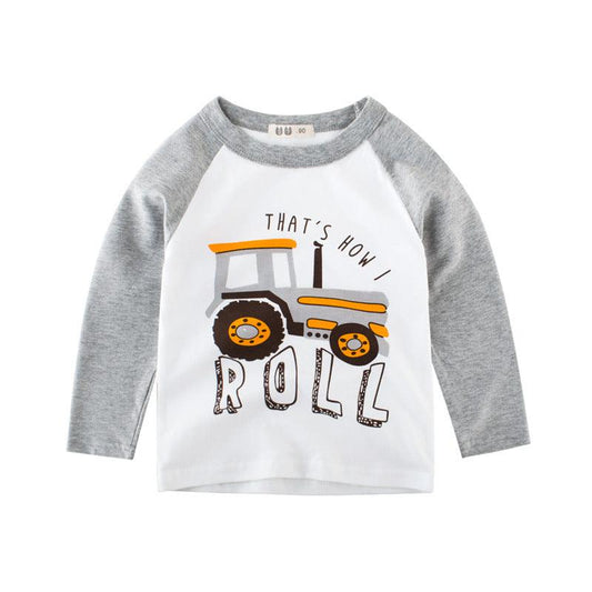 Children's long sleeve T-shirt - Almoni Express