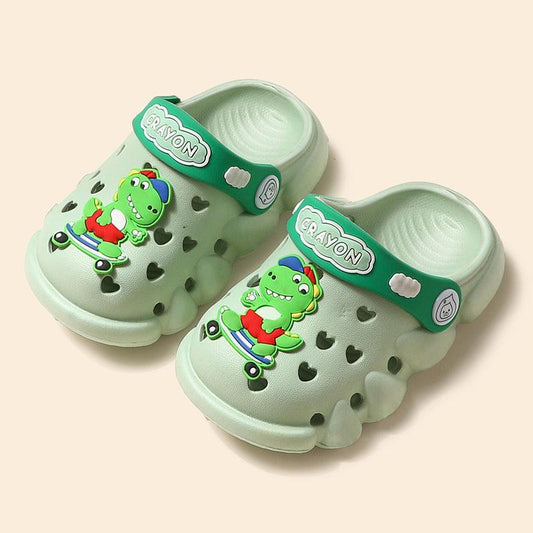 Children's Love Hole Shoes Girls Summer Soft Bottom Non-slip Boy Baby - Almoni Express