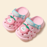 Children's Love Hole Shoes Girls Summer Soft Bottom Non-slip Boy Baby - Almoni Express