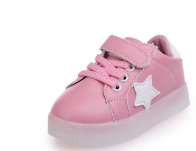 Children's Shoes Boys And Girls Colorful Light-emitting Shoes LED Children's Shoes Skidproof - Almoni Express