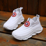 Children's Shoes Men's Knitted Shoes Small White Shoes - Almoni Express