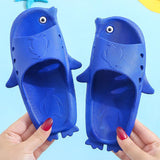 Children'S Slippers Summer New Boy Cartoon Car Baby Sandals Kids Indoor Non-Slip Girls Hole Shoes - Almoni Express