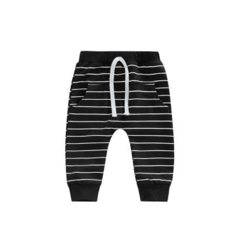 Children's Sports Striped Casual Pants - Almoni Express