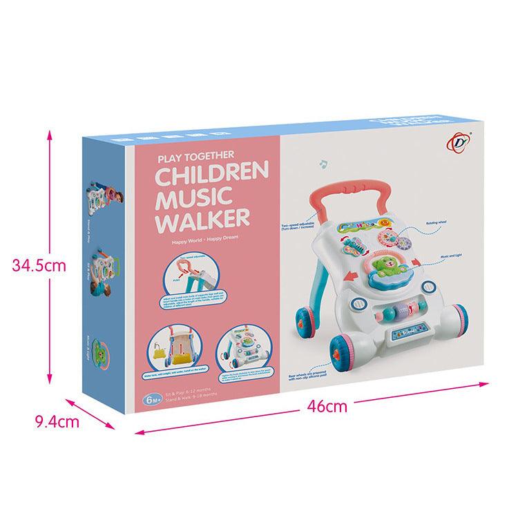 Children's Stroller With Music To Assist Walking - Almoni Express