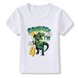 Children's T-shirt Numbers 1-9 Birthday T-shirt - Almoni Express