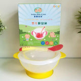 Children's Tableware Set, Baby Training Sucker Bowl Sense - Almoni Express