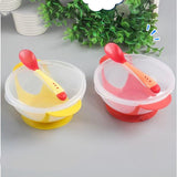 Children's Tableware Set, Baby Training Sucker Bowl Sense - Almoni Express