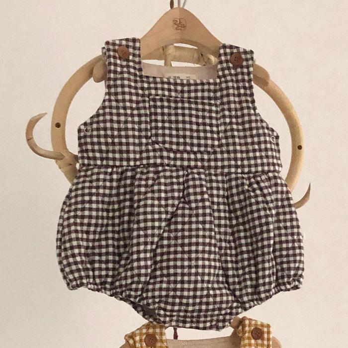 Children's triangle romper baby bag fart clothes - Almoni Express