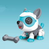 Children's Voice-activated Touch-sensing Electronic Robot Dog - Almoni Express