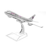 Civil Aviation Aircraft Model Alloy International Airbus Model Simulation Office Aircraft Model Decoration - Almoni Express