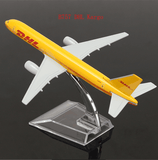 Civil Aviation Aircraft Model Alloy International Airbus Model Simulation Office Aircraft Model Decoration - Almoni Express