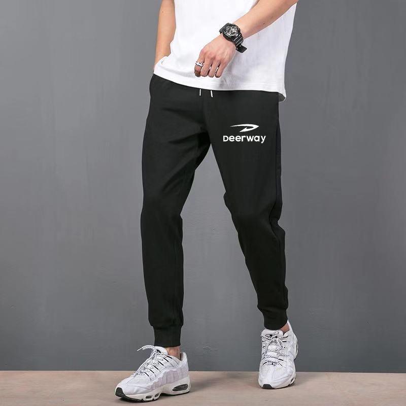 Closing loose leg pants men sweatpants - Almoni Express