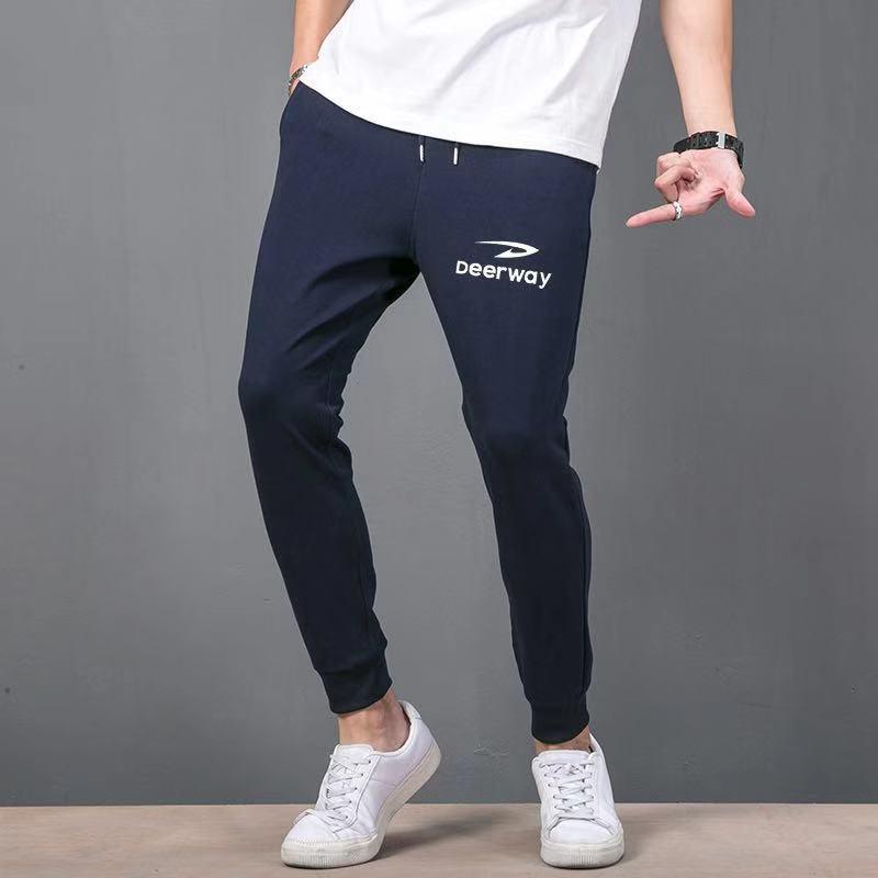 Closing loose leg pants men sweatpants - Almoni Express