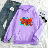 Color Art ZAYN Printed Letter Hoodie Hoodies For Men And Women - AL MONI EXPRESS