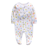 Cotton one-piece clothes baby clothes - Almoni Express