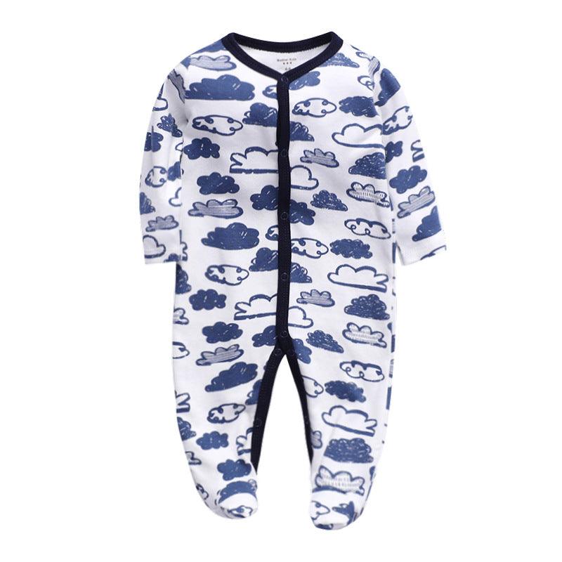 Cotton one-piece clothes baby clothes - Almoni Express