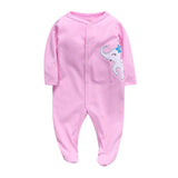 Cotton one-piece clothes baby clothes - Almoni Express