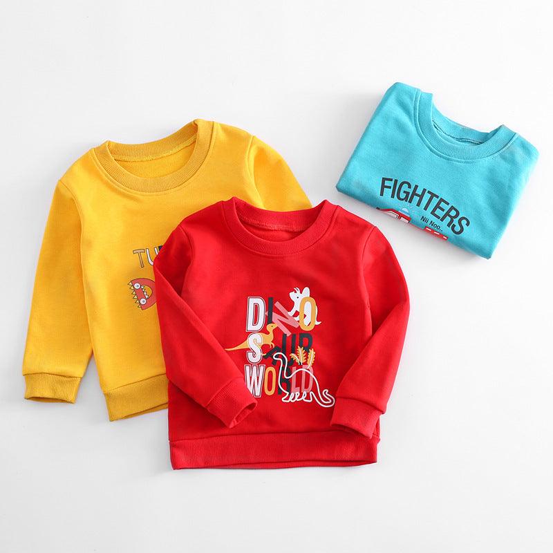 Cotton Sweatshirt Pullover Children's Top - Almoni Express