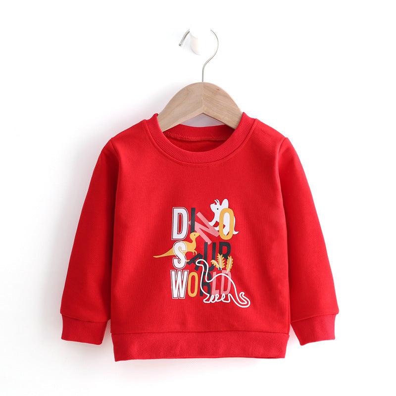 Cotton Sweatshirt Pullover Children's Top - Almoni Express